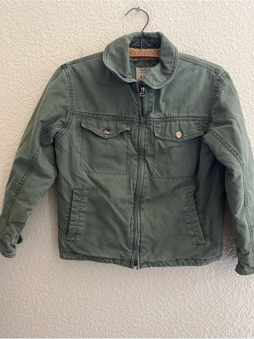 Pacific Trail Kids Green Barn Coat Size 10-12